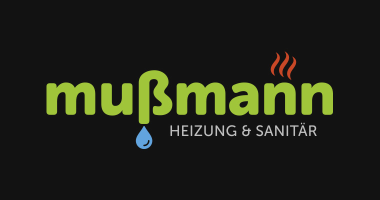 Logodesign für Mussmann Heizung & Sanitär